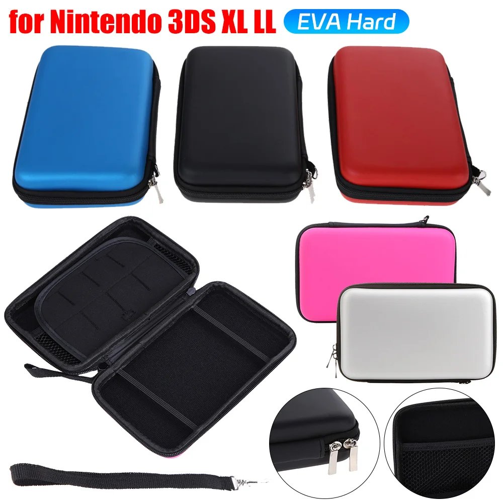 Hard Eva Trage tasche Tasche für Nintendo 3ds xl ll Konsolen schutz folie mit Hardcover für neue 3ds xl 3ds ll Image