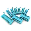 1 teile/los 14 16 18 20 24 28 32 40 p Stift 2,54mm grün dip universal zif ic buchse test lot typ ic