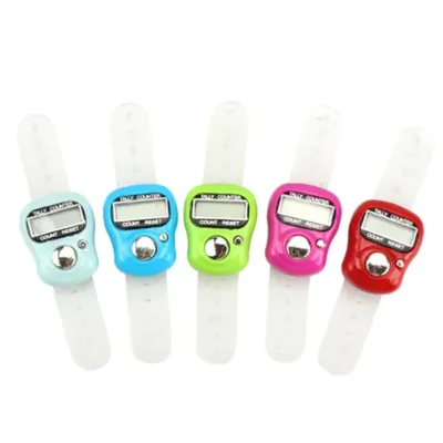 mini Ring shape Finger Counter LCD Electronic Digital Tally Counter