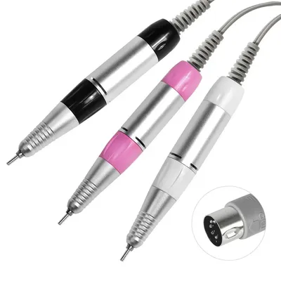 Electric Nail Drill Pen Handle File Polish Grind Machine Handpiece Manicure Pedicure Tool 5 PIN PLUG