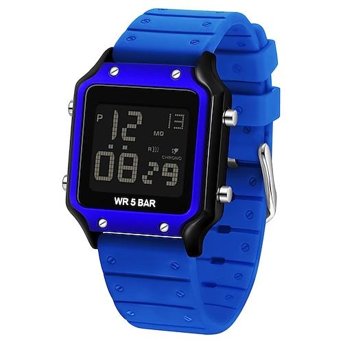 Sanda 2174 Mode Herren elektronische Uhr 2024 Sport wasserdicht multifunktionale Wecker LED Herren elektronische Uhr