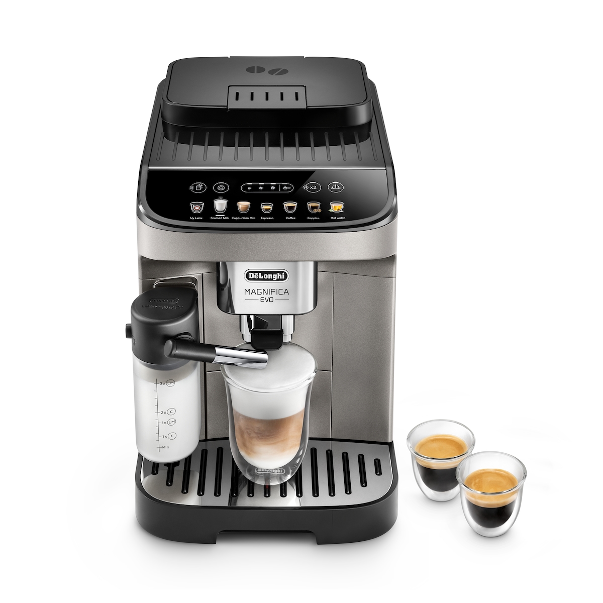 DeLonghi De'Longhi Magnifica Evo ECAM290.83.TB Kaffeevollautomat Titan-Schwarz Image