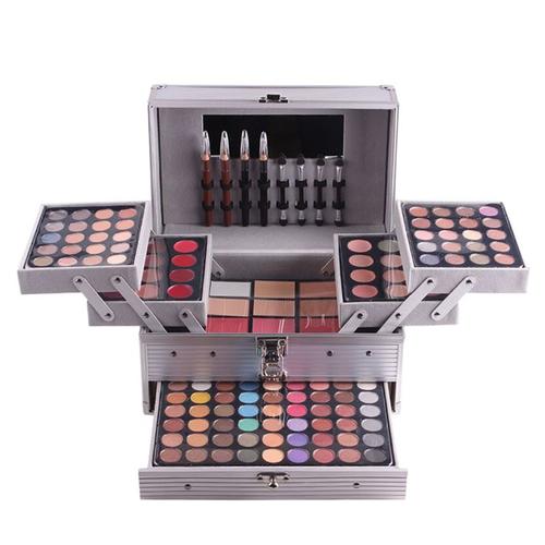 UNIQ Miss Rose collection - Multifunktionale Aluminium Make-up Palette Box Lidschatten 1 ct Mix