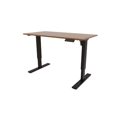 Bisley E-StarterTech elektrisch höhenverstellbarer Schreibtisch 140x60 cm in walnuss - Elektrischer Tisch höhenverstellbar mit Memory-Funktion Image