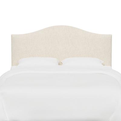 Vanessa Headboard - Arched, Arched/Linen Cream, Queen - Grandin Road