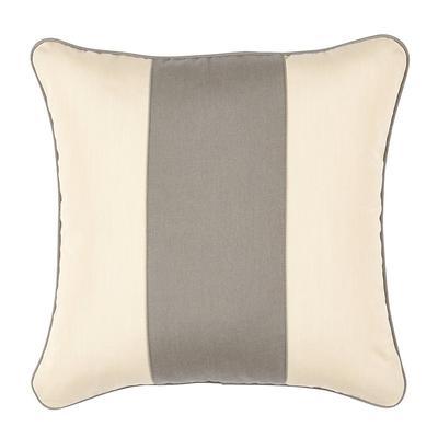 Color Block Indoor/Outdoor Pillow Cover - Canvas Taupe/Sand - 12