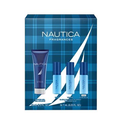 Nautica Men's Nautica Blue Fragrance 4-Piece Gift Set Multi, OS