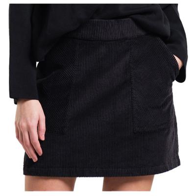 DEDICATED - Women's Skirt Majorna Corduroy - Rock Gr L schwarz Image