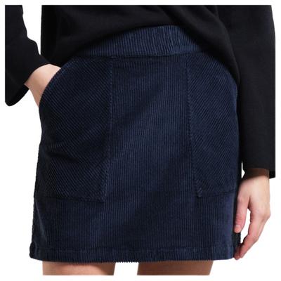 DEDICATED - Women's Skirt Majorna Corduroy - Rock Gr L blau Image