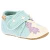 Living Kitzbühel - Baby's Klettschuh Einhorn & Stern - Hüttenschuhe 19 | EU 19 grau