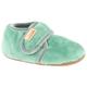 Living Kitzbühel - Baby's Klettschuh Samt Unifarben - Hüttenschuhe 19 | EU 19 grün