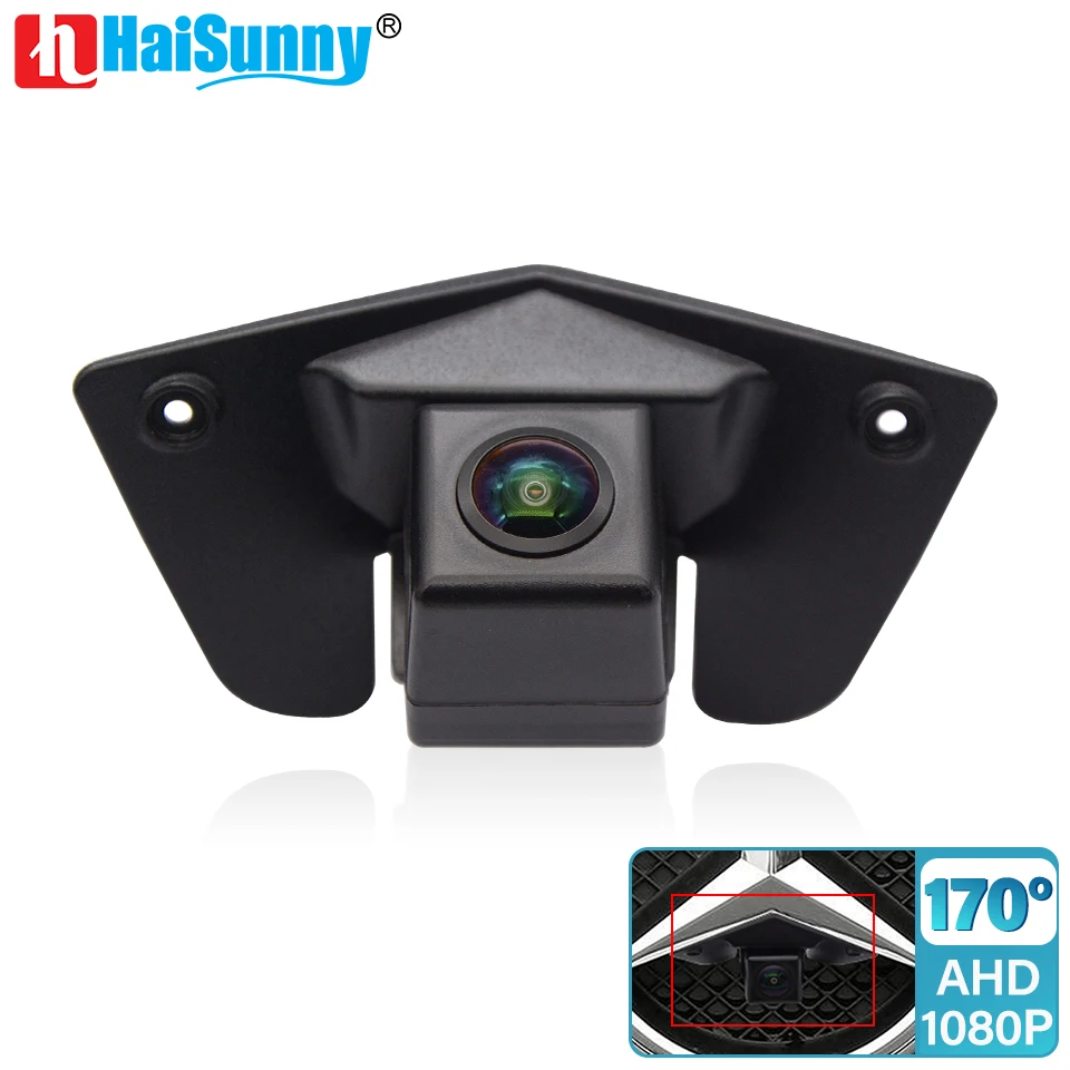 Ccd hd 1080p fahrzeug logo front kamera für mercedes benz c e ml vito viano w211 w212 w213 w164 w203 w204 w205 w639 w209 w447 auto Image