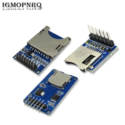 SD-Speichererweiterungsplatine ARM AVR D1 Mini TF-Kartenmodul Micro Mini Micro SD TF-Karte Memory Image
