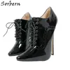 Sorbern Stripper High Heels Pumpe Frauen 18Cm Frauen Schuhe 43 Größe Stilletos Frauen Punkt Zehe