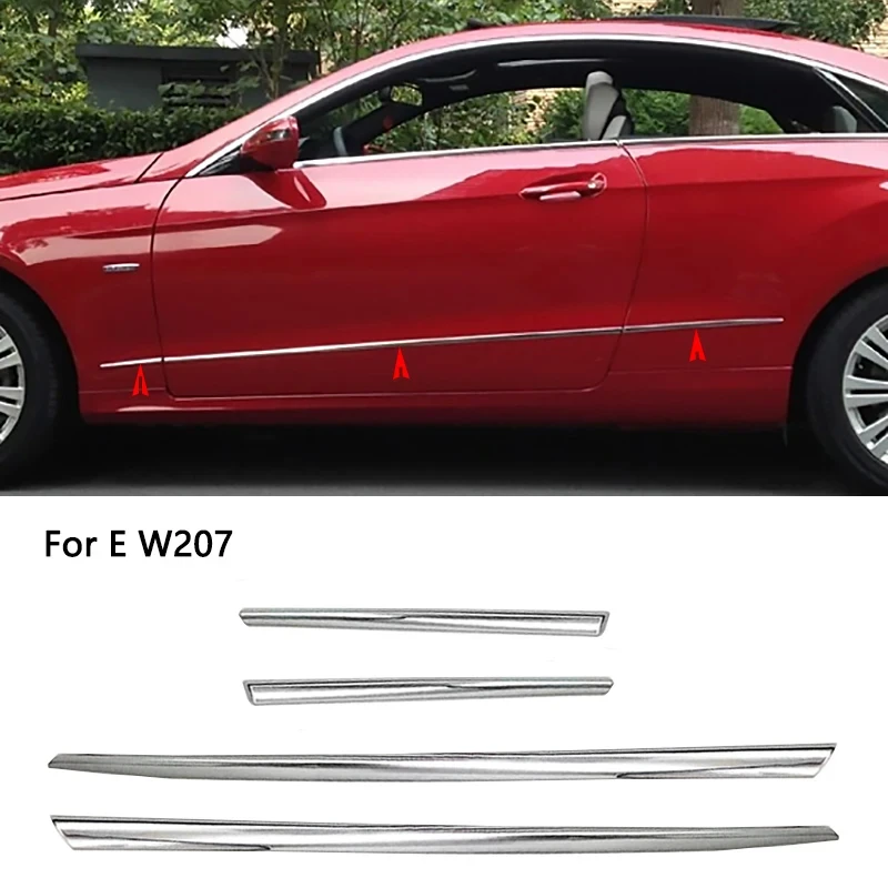 Für Mercedes e Klasse w207 c207 Autotür Chrom verkleidung Kotflügel Seitens ch weller Formteil a2078810232 a2077270122 Image