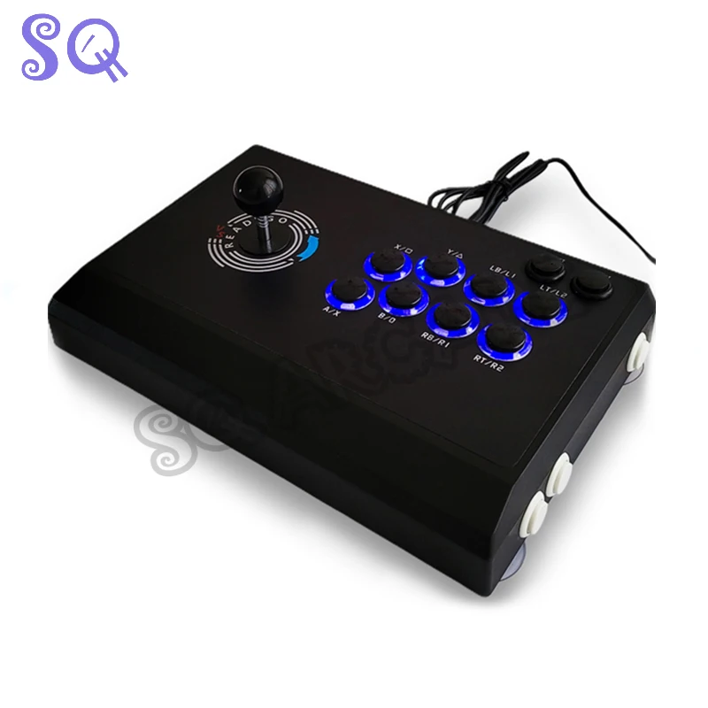 Arcade Joystick Smash Box Stil Arcade Spielkonsole Kampf Stick Game Controller Tasten Für PC PS3 Image
