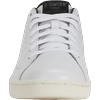 Sneaker K-SWISS "LOZAN KLUB LTH", Gr. 45, weiß (weiß, schwarz, s weiß), Leder, Synthetik, sportlich, Schuhe
