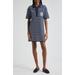 Terrence Stripe Cotton Blend T-Shirt Dress