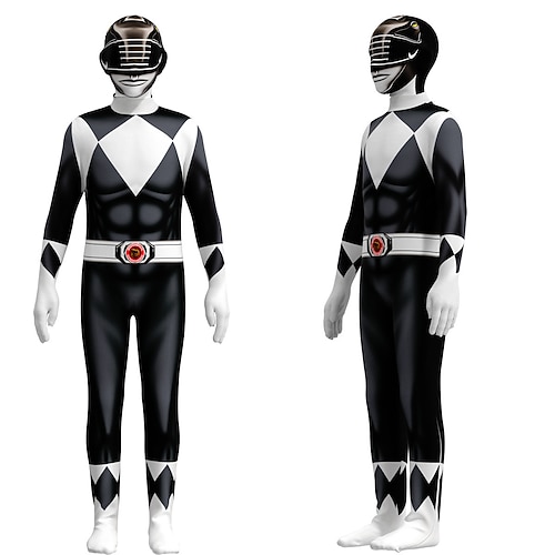 Mächtige Helden Tommy Oliver Cosplay Kostüm Overall Cosplay for Herren Damen Jungen Kinder Erwachsene Karneval Maskerade Veranstaltung / Fest Maskerade Image
