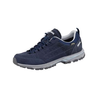 Wanderschuh MEINDL "Meindl Durban Lady GTX marine", Gr. 38, Normalschaft, blau, Veloursleder, Schuhe, 1 Paar