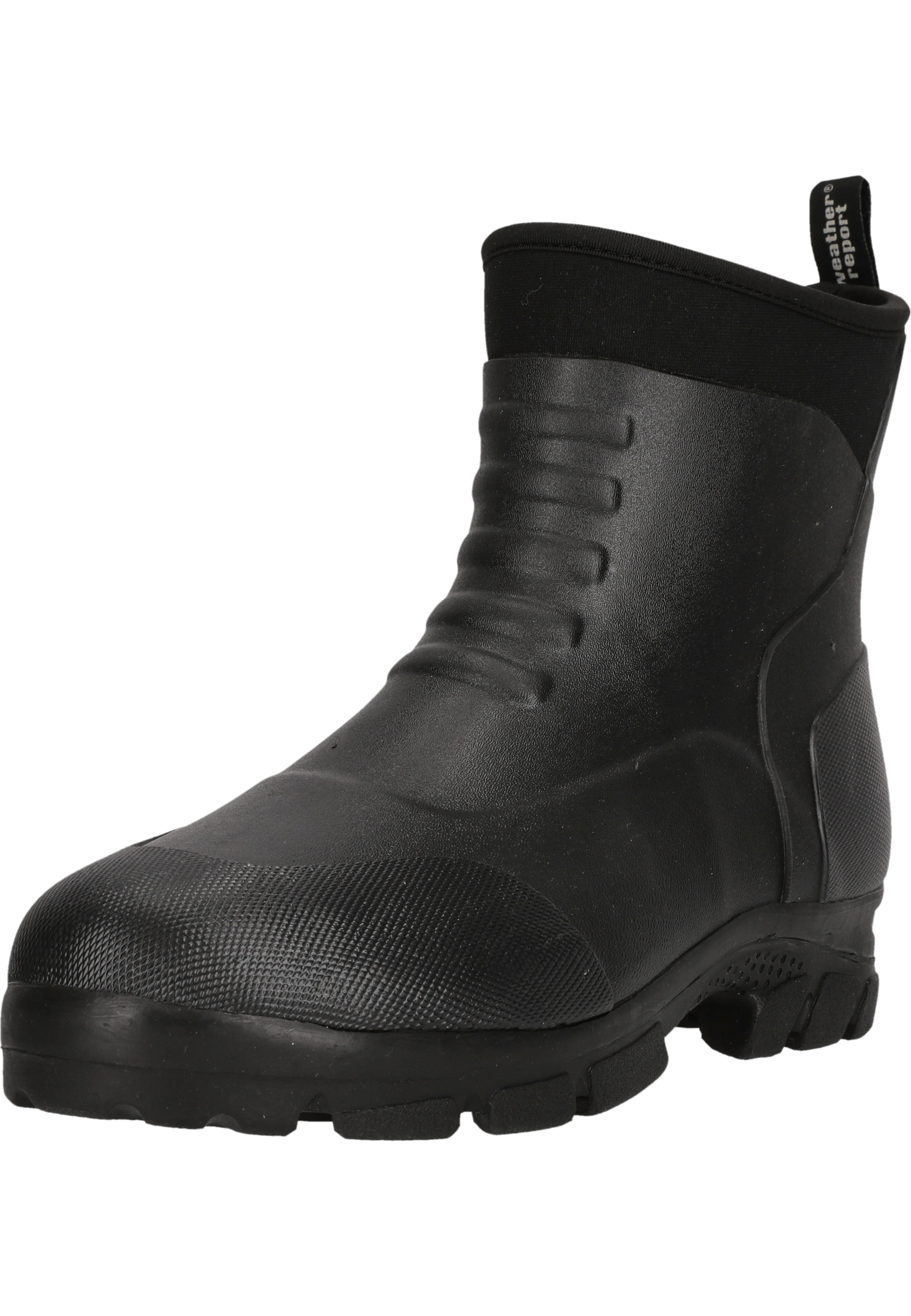 Gummistiefel WEATHER REPORT "Colter", Herren, Gr. 47, schwarz, Gummi, Synthetik, Schuhe Gummistiefel, mit herausnehmbarer Innensohle