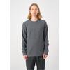 Sweatshirt CLEPTOMANICX "Noitch", Herren, Gr. M, grau, 45% Wolle, 37% Baumwolle, 18% Polyamid, unifarben, casual, Rundhals, Langarm, Sweatshirts, aus gebondeter Wolle