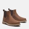 Chelseaboots TIMBERLAND "BRITTON ROADMID CHELSEA BOOT", Herren, Gr. 44, braun (rust full grain), Leder, sportlich, Schuhe, Stiefelette, Winterschuhe, Ankle Boots