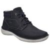 Winterboots JOSEF SEIBEL "New Anvers 09", Herren, Gr. 44, blau (dunkelblau, kombi), Leder, casual, Schuhe, Schnürboots, Freizeitschuh, Winterstiefel in Schuhweite K