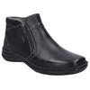 Winterstiefel JOSEF SEIBEL "New Anvers 04", Herren, Gr. 42, schwarz, Leder, klassisch, Schuhe, Winterschuh, Stiefel, Komfortschuh in Schuhweite K (extraweit)