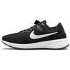 Laufschuh NIKE "Revolution 6 FlyEase Next Nature", Gr. 43, schwarz-weiß (schwarz, weiß), Textil, Synthetik, sportlich, Schuhe