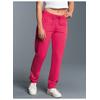 Sweathose TRIGEMA "TRIGEMA Jogginghose in leichter Sweat-Qualität", Damen, Gr. S, US-Größen, orange (koralle), 50% Baumwolle, 50% Polyester, sportlich, Hosen