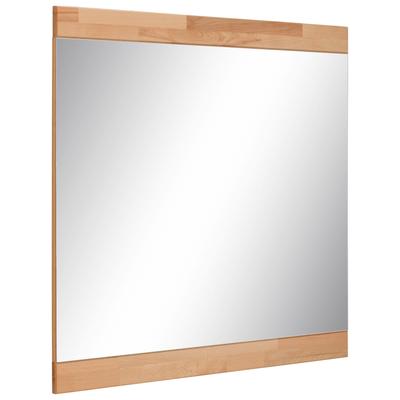 Spiegel VOGL MÖBELFABRIK "Toronto", braun (buchefarben), B:80cm H:80cm T:2cm, Glas, Spiegel Image