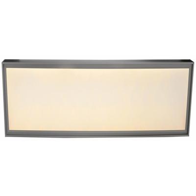 NÄVE LED Panel "Diversity", weiß (aluminiumfarben, weiß), B:29,5cm L:59,5cm, Lampen, LED Deckenleuchte, LED Deckenlampe Image