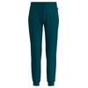 Sweathose TRIGEMA "TRIGEMA Jogginghose", Damen, Gr. M, US-Größen, blau (saphir), 70% Baumwolle, 30% Polyester, sportlich, Hosen
