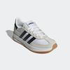 Sneaker ADIDAS SPORTSWEAR "RUN 70S 2.0", Gr. 36, schwarz-weiß (cloud weiß, core schwarz, grau one), Leder, Textil, sportlich, Schuhe, inspiriert vom Design des SL72