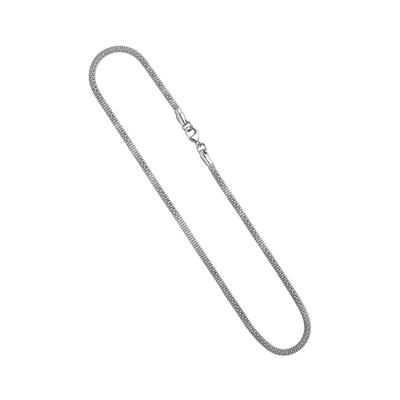 Silberkette JOBO "Kette rhodiniert", silber (silber 925), Halsketten, Damen, Silber 925 (Sterlingsilber), L: 42cm, 925 Silber 42 cm Image