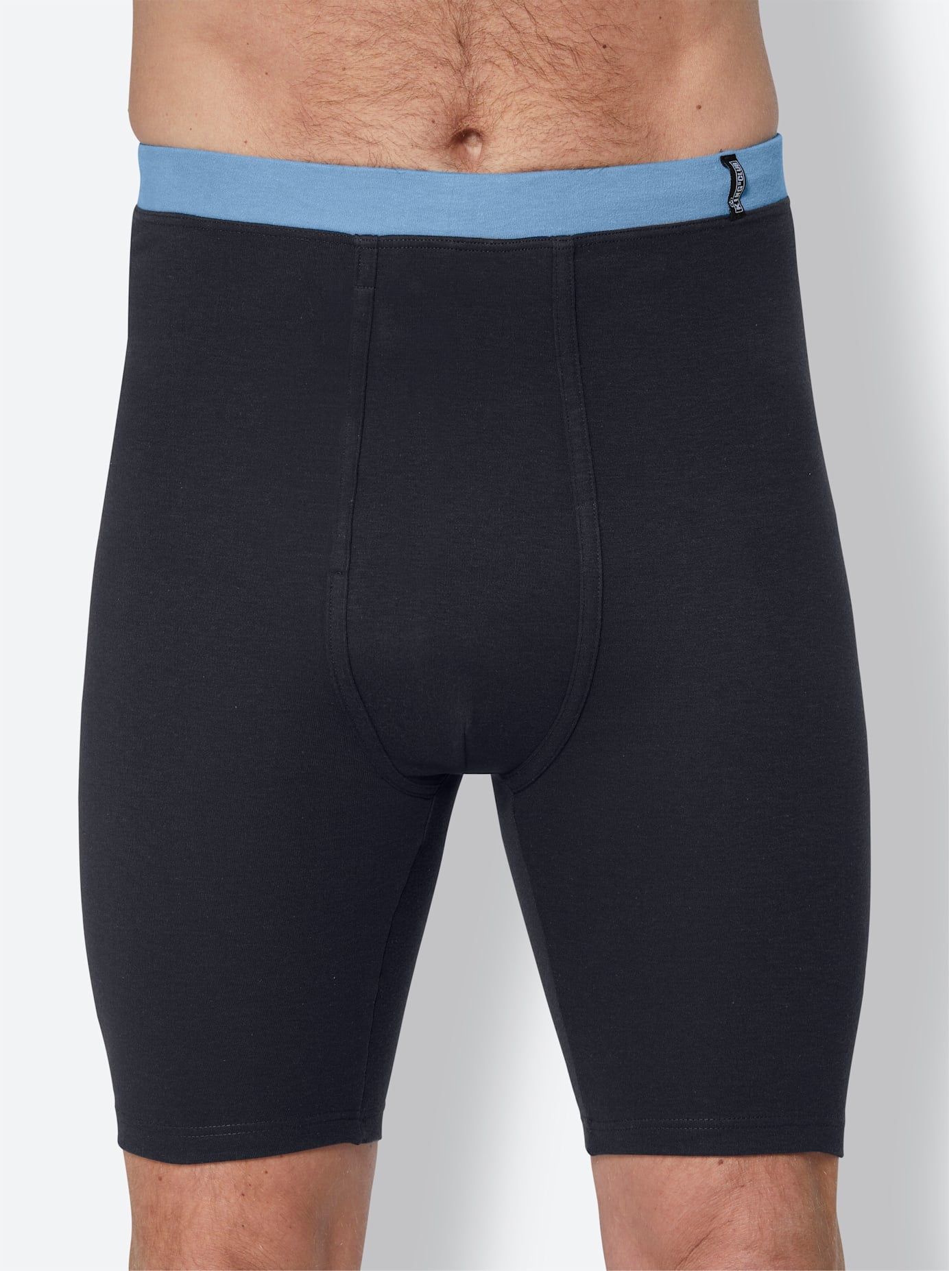 Schlüpfer KINGS CLUB, Herren, Gr. 8, blau (marine, mittelblau), 100% Baumwolle, Unterhosen Image