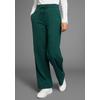 Jogginghose KANGAROOS, Damen, Gr. 36 (S), N-Gr, grün (dunkelgrün), angeraute Sweatware, Obermaterial: 80% Baumwolle, 20% Polyester, casual, bequem normal, Hosen, mit weitem Bein - NEUE FARBEN