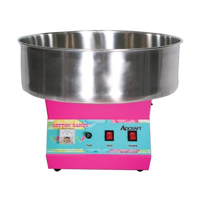 Adcraft COTND-21 Cotton Candy Machine w/ Stainless Steel Floss Bowl, 120v