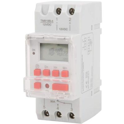 Ej.life - Zeitschaltuhr 12V dc 30A LCD-Timer LCD-Digitalanzeige Ein-Aus-Timer 7-Tage-Timerschalter Image