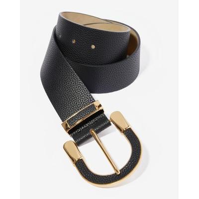 Jardin - Black - Gold Buckle Belt - XS/Small