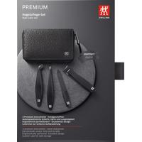 ZWILLING Beauty Nagelpflege Set Leder schwarz 4-teilig 1 Stk. Nagelpflegeset