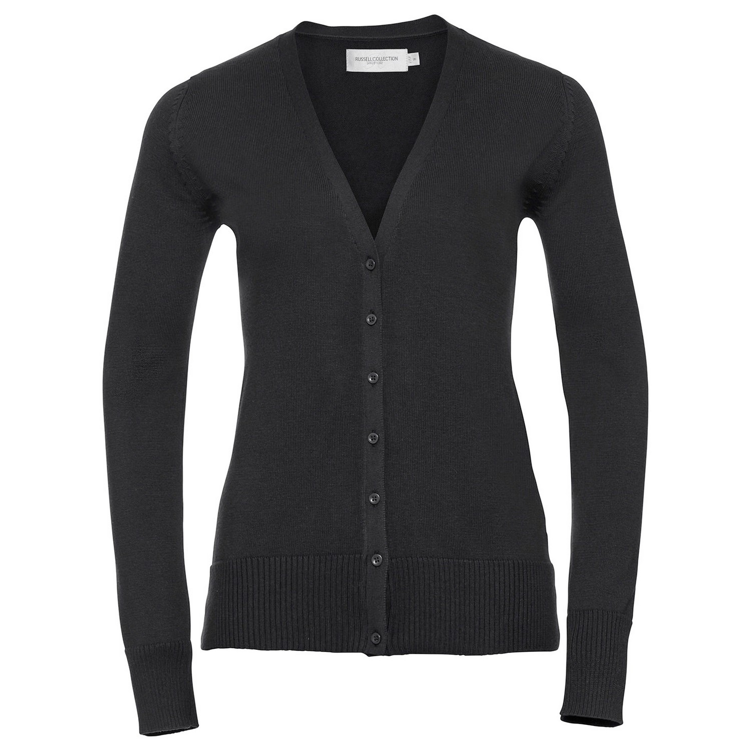 Russell Collection - Strickjacke für Damen (Schwarz) Image