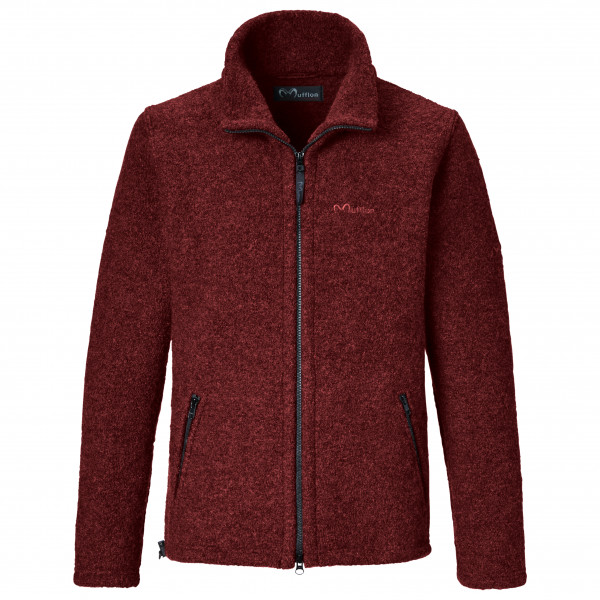Mufflon - Jakob - Wolljacke Gr M rot