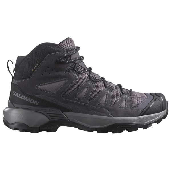 Salomon - Women's X Ultra 360 Leather Mid GORE-TEX - Wanderschuhe 38 2/3 | EU 38,5 grau/schwarz