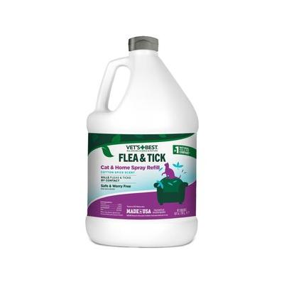 Vet's Best Flea & Tick Cat & Home Cotton Spice Scent Refill Spray for Cats, 96-fl oz bottle