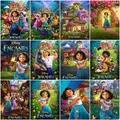 Pittura diamante Disney Encanto 5D fai da te trapano quadrato completo ricamo kit punto croce mosaico decorazione camera da letto cartone animato