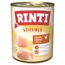 RINTI Sensible 12 x 800 g umido per cane - Pollo & Riso