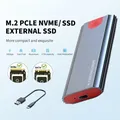 Custodia SSD M2 NVMe Custodia SSD PCIe da 10 Gbps Scatola portatile USB C USB 3.1 Adattatore esterno