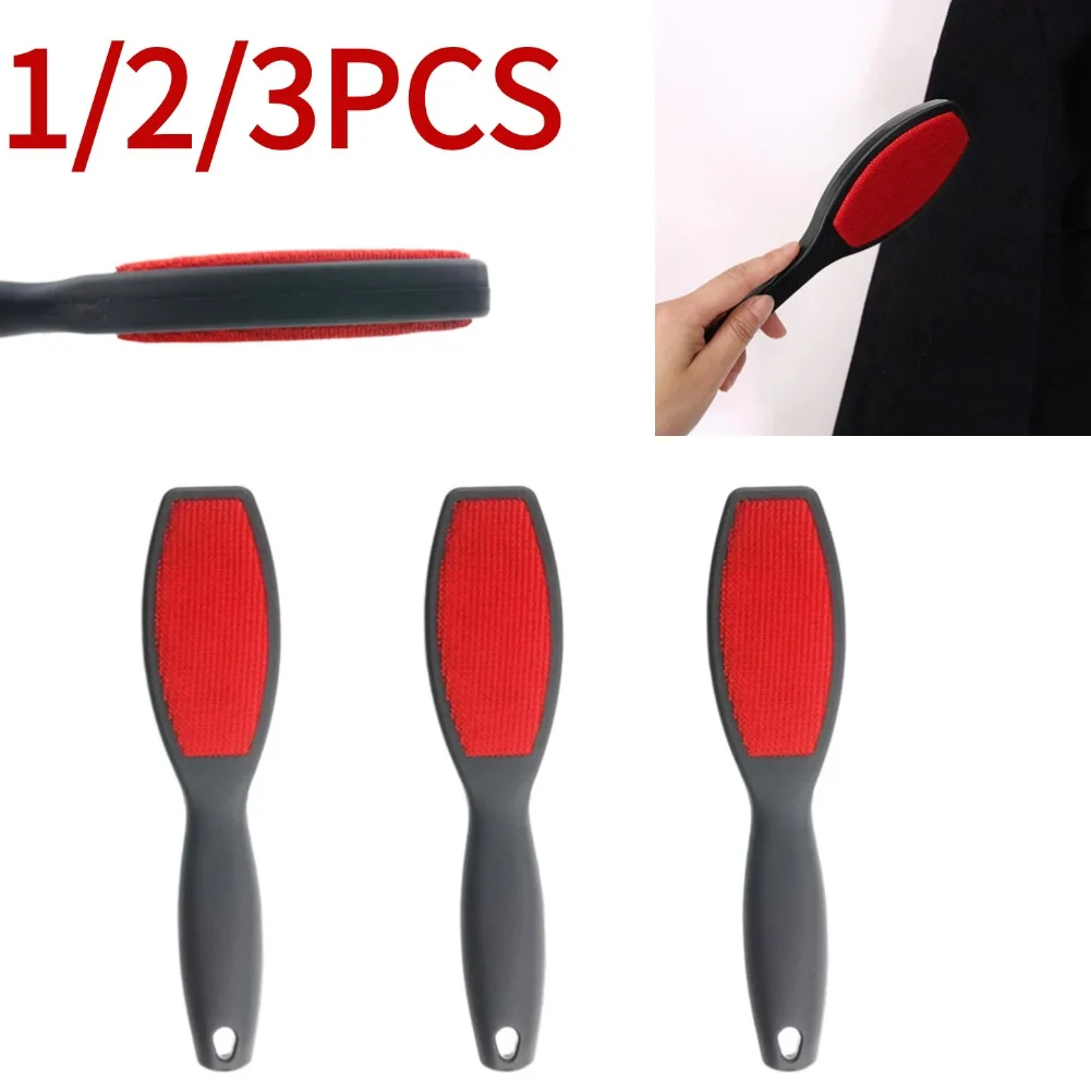 1/2/3 Lint Brush Double-sided Lint Brush Clothes Fur Brush Pet Hair Remover Dust Brusher Electrostatic Dust Cleaner Hair Roller